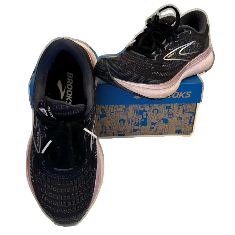 Brooks Glycerin 19 Black and Pink Womens Size 6.5 - Picture 10 of 11